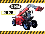 Ładowarka teleskopowa KMM M12-45T YANMAR 45KM NOWA 4,5m z osprzętem niska