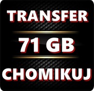 TRANSFER CHOMIKUJ 71 GB BEZTERMINOWO