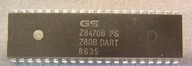 Jeden z 1ych zabyt.ukł. procesor Z80A DART GS NOS