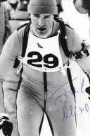 Autograf Frank Ullrich, biathlon, złoto IO 1980