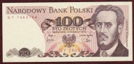 100 zł. 1979 r. ser. GY UNC b. rzadka seria - PIĘKNY !!!