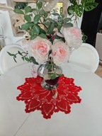 serweta serwetka obrus szydełko kordonek koronka szydełkowa 51cm