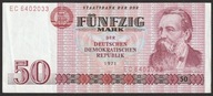 Niemcy NRD DDR 50 marek 1971 - EC - F. Engels