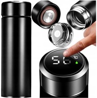 KUBEK TERMICZNY TERMOS LED Z DODYTKOWYM WYŚWIETLACZEM STAL NIERDZEWNA