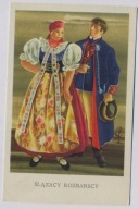 Polskie Stroje Ludowe Ślązacy Rozbarscy 1954r nakład 22500 sztuko o677