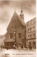 KRAKÓW -PLAC MARIACKI I KOŚCIÓŁ ŚW. BARBARY