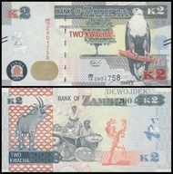 BNB - ZAMBIA 2 Kwacha 2018 AW/18 2901758 # P56c # UNC