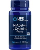 Life Extension N-Acetyl-L-Cysteine 600 mg 60 kapsułek NAC