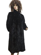 piękne długie futro z norek naturalne norki 42-44