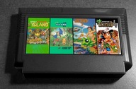 Pegasus Famicom Kartridż scalak Adventure Island 1+2+3+4