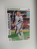Karty panini autografy Polska Road to Euro 2020 Artur Jędrzejczyk