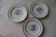 WŁOCŁAWEK 3 TALERZYKI DESEROWE