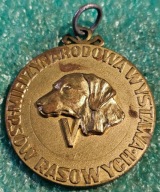 MEDAL ZWIĄZEK KYNOLOGICZNY W POLSCE - FCI WYSTAWA PSÓW POZNAŃ