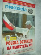NIEDZIELA - TYGODNIK KATOLICKI - 21 V 2006 - POLSKA OCZEKUJE BENEDYKTA XVI