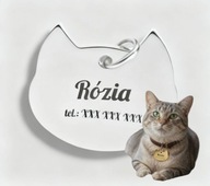 Identyfikator adresówka Grawer kot lokalizator imiennik