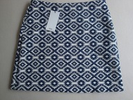 MNG Mango spódniczka trapez wytłaczane wzory desigual 36