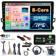 RADIO NAWIGACJA TOYOTA AURIS 2006-2011 CARPLAY 4GB+64GB ANDROID SIM 8-core