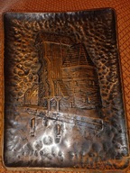 STARA DUŻA METALOPLASTYKA W MIEDZI