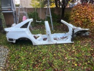 ĆWIARTKA PRAWA BŁOTNIK PRÓG SŁUPEK PRAWY PODŁUŻNICA AUDI A3 S3 8V SEDAN