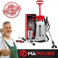 OPRYSKIWACZ RĘCZNY CIŚNIENIOWY OGRODOWY 5 L LANCA 170CM 3BAR MOCNY KRZEWY