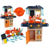 Kuchnia Dziecięca Lodówka Płyta Gazowa Duża Zabawka 169cm XXL Akcesoria