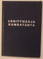 LEGITYMACJA KOMBATANTA - WARSZAWA 1984 r. DUŻO ZNACZKÓW OPŁAT
