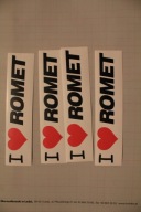 NAKLEJKA - I ROMET - ROWER - MOTOR - AUTO - KASK