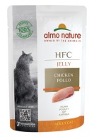 Mokra karma dla kota Almo Nature HFC Jelly - KURCZAK z ryżem - saszetka 55g