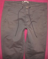 DRESSMANN - ZWĘŻANE JOGGERY W GUMKĘ XL-regular pas 104cm