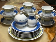 SERWIS ŚNIADANIOWY TCM GERMANY - 6 ODOBOWY Z CUKIERNICĄ I MLECZNIKIEM