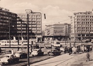 NIEMCY - BERLIN - ALEXANDERPLATZ - TRAMWAJ - MOSKWICZ - WARTBURG - WARSZAWA