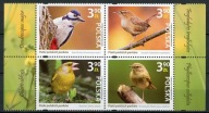 Fi 5366-5369** - Ptaki polskich parków - CZWÓRKA 2024