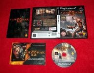 GOD OF WAR II 2 PS2 PLAYSTATION 2 KRATOS PREMIEROWA 3xANG jak DEVIL MAY CRY