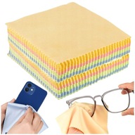 ŚCIERECZKA DO OKULARÓW SZMATKA ŚCIERKA Z MIKROFIBRY ŚCIERECZKI KPL 100 szt