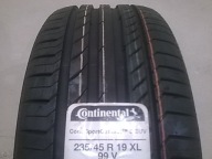 OPONY LETNIE CONTINENTAL SPORT CONTACT 5 235/45/19 99V NOWE