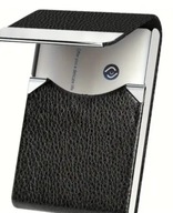 Etui na karty biznesowe RFID stal nierdzewna czarne – 1 szt.