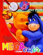 KOLOROWANKA KLASYCZNA XXL KUBUŚ PUCHATEK NAKLEJKI