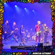 Plakat Enej z autografami całego zespołu 34. FINAŁ WOŚP CKGU