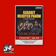 PLAKAT Z AUTOGRAFEM - KABARET MŁODYCH PANÓW