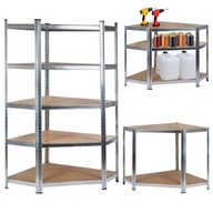 REGAŁ METALOWY GARAŻOWY MAGAZYNOWY DO PIWNICY 180 X 90 X 40 CM HUMBERG