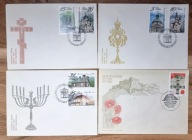 Znaczki Pocztowe - 4x LIST FDC POLSKA 1984 MONTE CASSINO