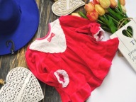 Fix - welurowa bluzeczka baskinka r 68