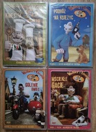 WALLACE I GROMIT PODRÓŻ NA KSIĘŻYC WŚCIEKŁE GACIE GOLENIE OWIEC 4 DVD NOWE