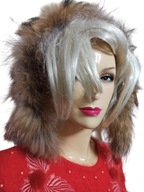 kołnierz obszycie kaptura FUTRO z LISA jenota