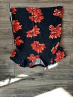 Bluzka 44/46 Ringella kwiaty pomarańcz czerń