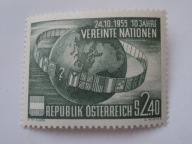 Austria - 10 lecie ONZ - Mi. 1022 **