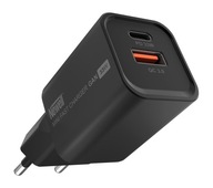 Ładowarka sieciowa Newell GaN 33W port USB typu A oraz gniazdo USB-C