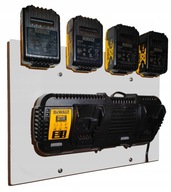 Uchwyt wieszak na baterię akumulator DeWalt XR ładowarkę DCB115 DCB132