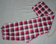 Spodnie piżamowe męskie piżama kratka XL #54 NOWE