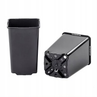 Doniczki do rozsady produkcyjne kwadratowe 0,8 L 24szt. z Podstawką 60x40cm